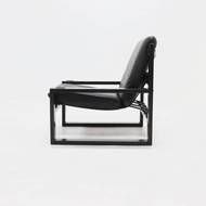 Brutalist Lounge Chair by Sonja Waseur 1970s