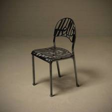 “Hello There” Side Chair by Jeremy Harvey for Artifort 1970s