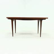 Sculptural Danish Design Extendable Teak Dining Table 1960s