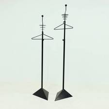 Pair of Height Adjustable Postmodern Dressboys, 1980s