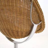 Rattan Lounge Chair by Dirk van Sliedregt for Gebr. Jonker, 1960s