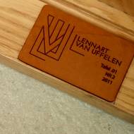 “Table .01” Contemporary Artwork by Lennart van Uffelen, No. 2, 2011