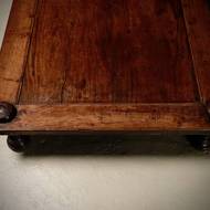 Monumental 19th Century Rajasthani Daybed in Tropical Hardwood