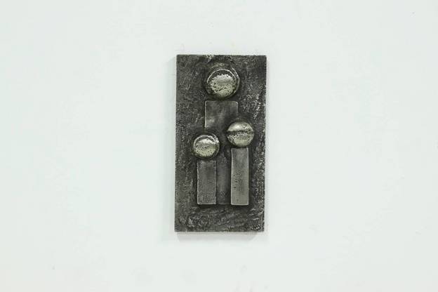 Brutalist Cast Aluminium Wall Sculpture by Willy Ceysens 1960s