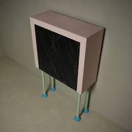 Memphis Style Cabinet by Dutch Architect Wim Hofman 1980s