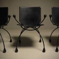 Set of 4 Rare Gigi Chairs by Boonzaaijer & Mazairac for Hennie de Jong Int. Collections 1980s