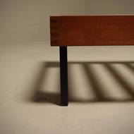 Mid-Century Minimalist Teak Daybed 1950s
