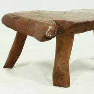 XL Tree Trunk Coffee Table 1960s