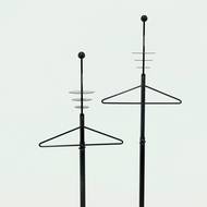 Pair of Height Adjustable Postmodern Dressboys, 1980s