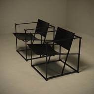 Set of 2 Lounge Chairs Model FM60 by Radboud van Beekum for Pastoe 1980s