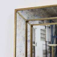 XXL Luxury Mirror by DeKnudt Belgium 1980s