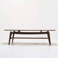 Teak WeBe Coffee Table by Louis van Teeffelen 1950's