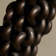 Brutalist Sculptural Wrought Iron Candle Holder 1960s