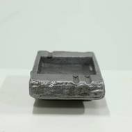 Brutalist Cast Aluminium Ashtray Willy Ceysens 1960s