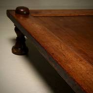 Monumental 19th Century Rajasthani Daybed in Tropical Hardwood