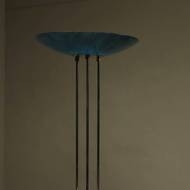 Handcrafted Studio Made Floor Lamp by Ralph Zernisch 1980s