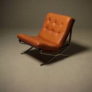 Lounge Chair Model Lotus by Ico Parisi for MIM Italy 1960s