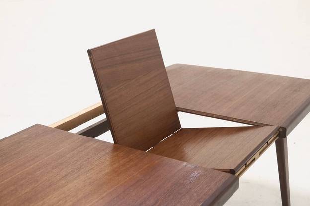 WeBe teak eettafel Louis van Teeffelen jaren 50
