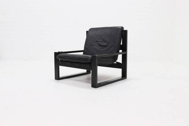Brutalist Lounge Chair by Sonja Waseur 1970s