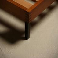 Mid-Century Minimalist Teak Daybed 1950s