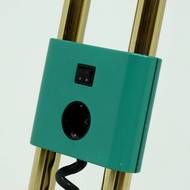Post Modern Memphis Style Ludwig Leuchten Floor Lamp 1980s