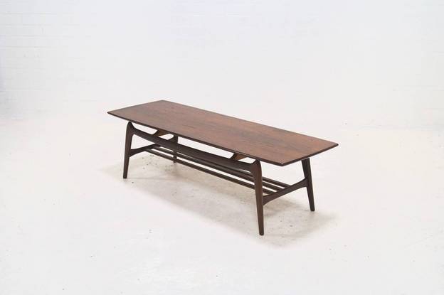 Teak WeBe Coffee Table by Louis van Teeffelen 1950's