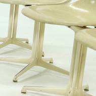 Set of 5 La Fonda Dining Chairs by Charles & Ray Eames for Vitra Herman Miller 1970s