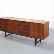 Vintage teak dressoir Deens design jaren 60
