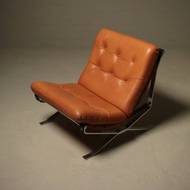 Lounge Chair Model Lotus by Ico Parisi for MIM Italy 1960s