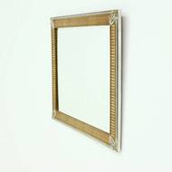 Large Decorative Gold Plated Mirror by Deknudt Belgium 1980s